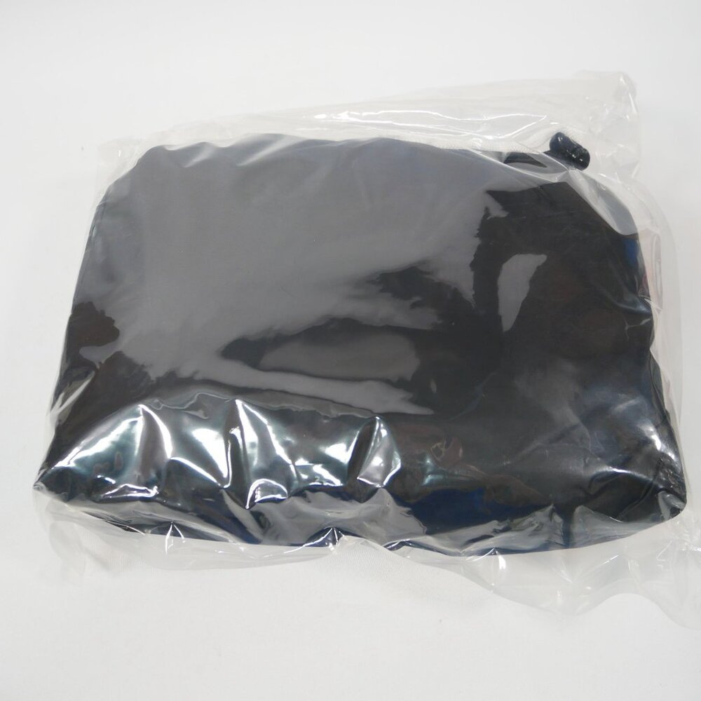 XYZCTEM Black Waterproof Motorcycle Cover XXL 108" Durable Fit W/Lockholes NIB